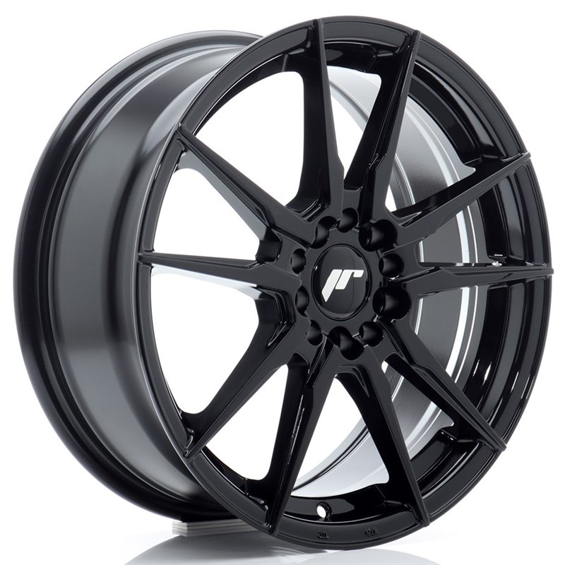 Japan Racing JR-21 17x7" 5x108/112 ET40, Noir Brillant