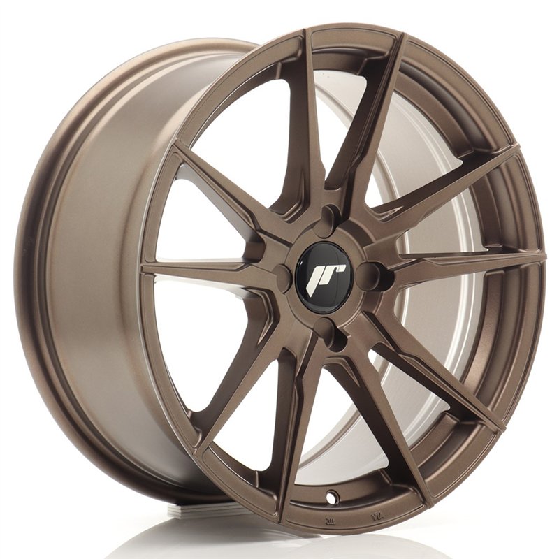 Japan Racing JR-21 17x8" (4 trous - sur mesure) ET20-35, Bronze