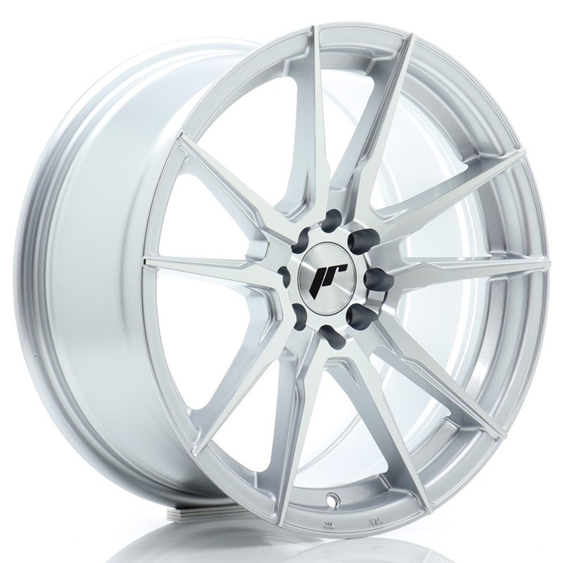 Japan Racing JR21 17x8 ET25 4x100/108 Gris Argenté / Poli