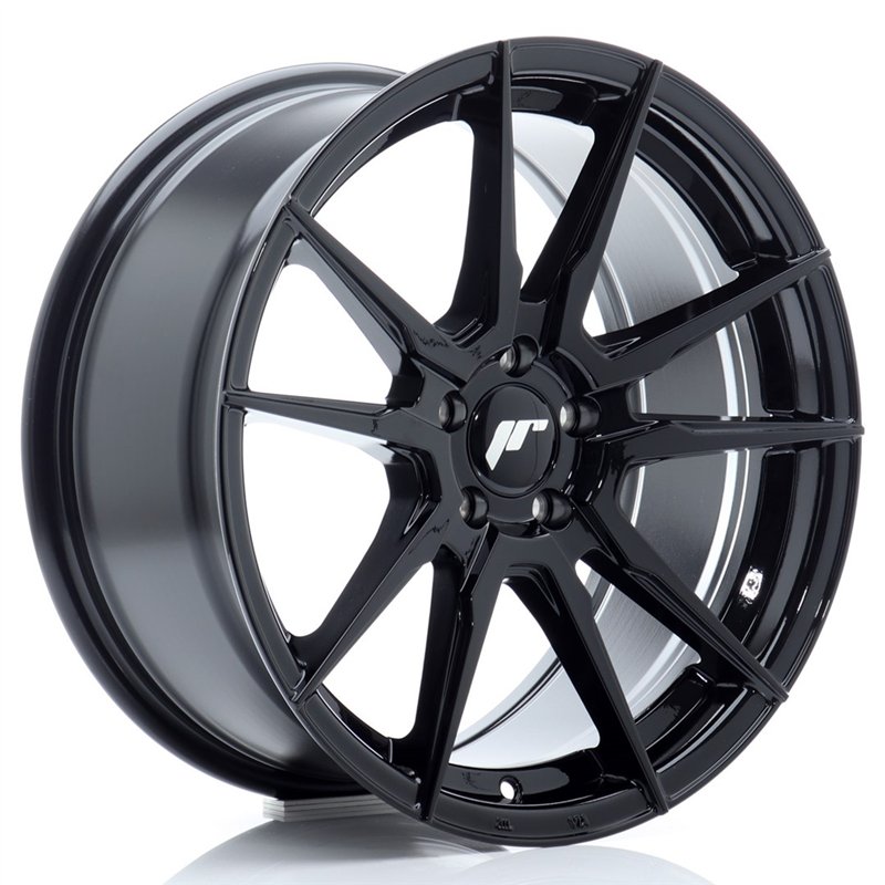 Japan Racing JR21 17x8 ET35 5x100 Noir Brillant