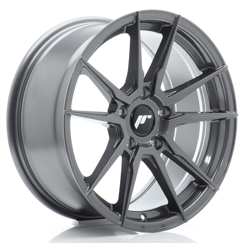 Japan Racing JR21 17x8 ET35 5x120 Hyper Gray