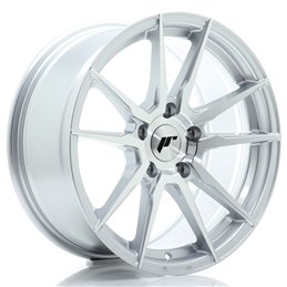 Japan Racing JR21 17x8 ET35 5x120 Gris Argenté / Poli