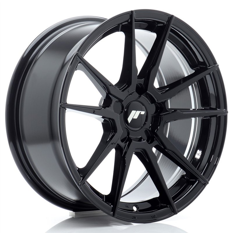 Japan Racing JR21 17x9 ET20-45 5H BLANK Noir Brillant