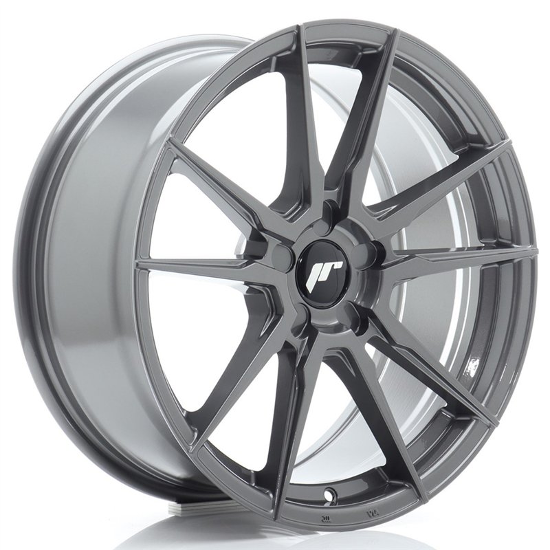 Japan Racing JR21 18x8 ET37 5x100 Hyper Gray
