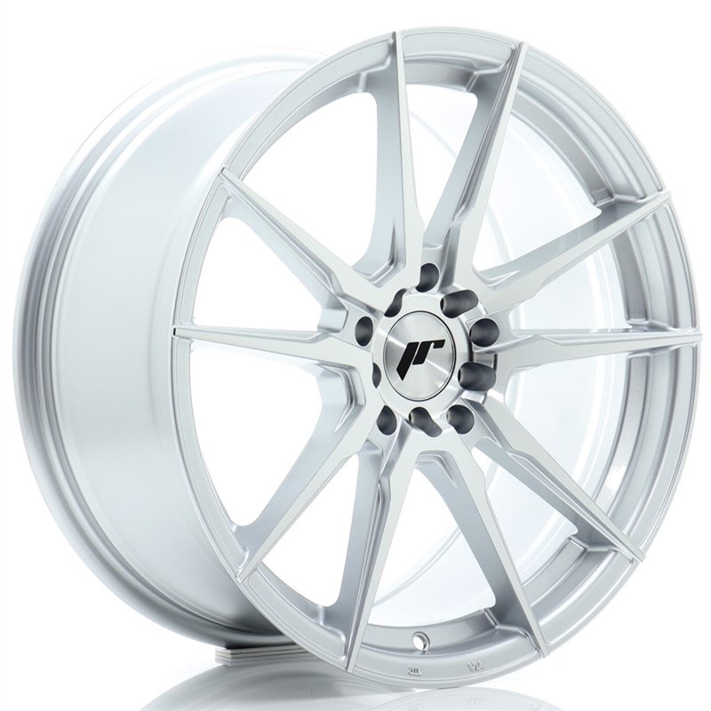 Japan Racing JR-21 18x8.5" 5x100/120 ET35, Gris Argenté Poli