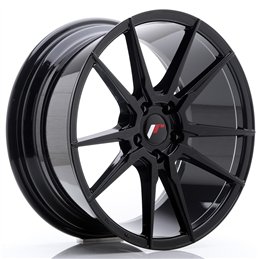 Japan Racing JR-21 18x8.5" 5x100 ET40, Noir Brillant