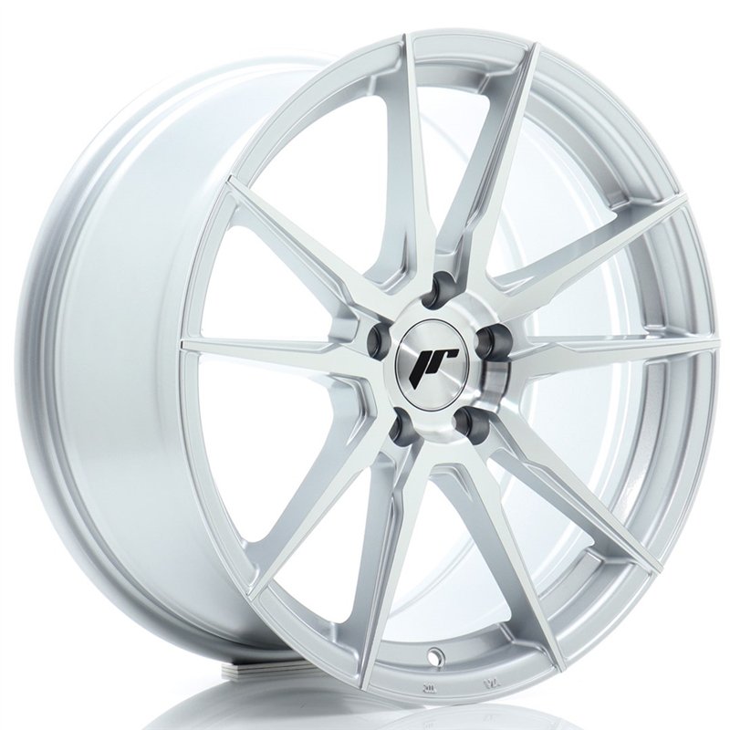Japan Racing JR-21 18x8.5" 5x112 ET45, Gris Argenté Poli