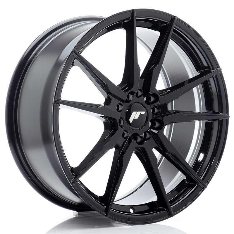 Japan Racing JR-21 19x8.5" 5x112/114.3 ET45, Noir Brillant
