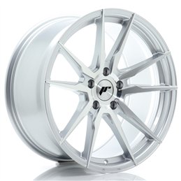 Japan Racing JR-21 Extreme Concave 19x9.5" 5x120 ET41, Gris Argenté Poli