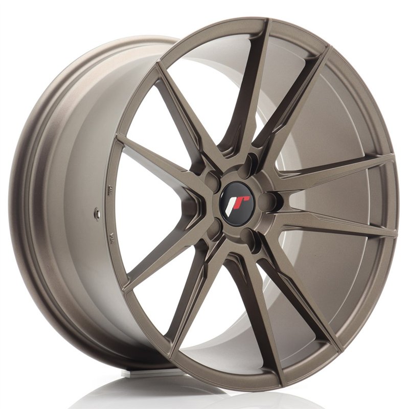 Japan Racing JR-21 Extreme Concave 20x10" (5 trous - sur mesure) ET40, Bronze