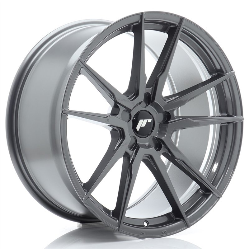 Japan Racing JR21 20x10 ET40 5x112 Hyper Gray