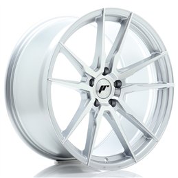 Japan Racing JR21 20x10 ET40 5x120 Gris Argenté / Poli