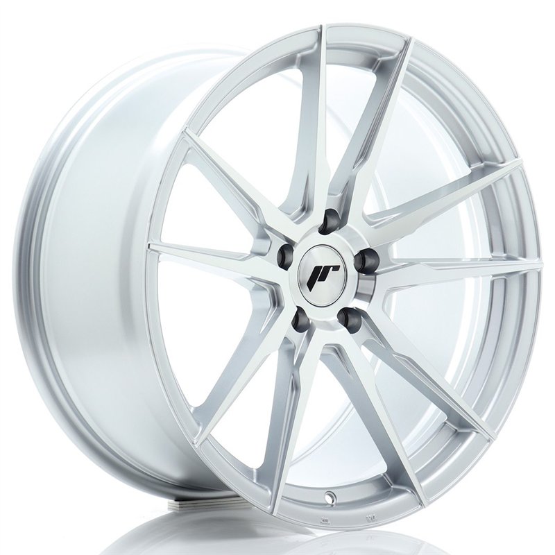 Japan Racing JR21 20x10 ET40 5x120 Gris Argenté / Poli