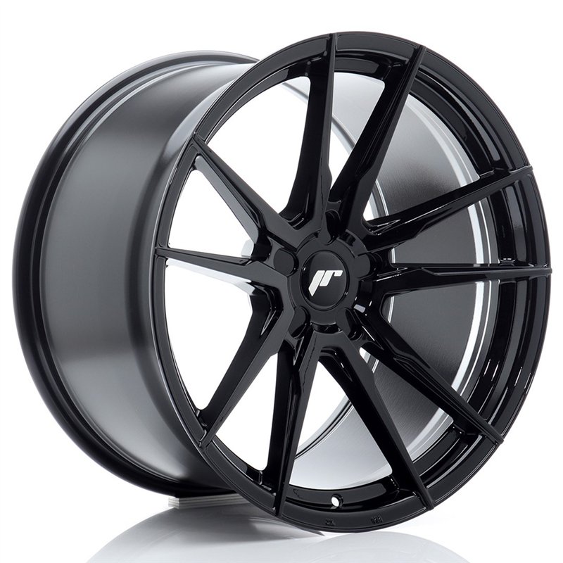 Japan Racing JR-21 Extreme Concave 20x11" (5 trous - sur mesure) ET15-45, Noir Brillant