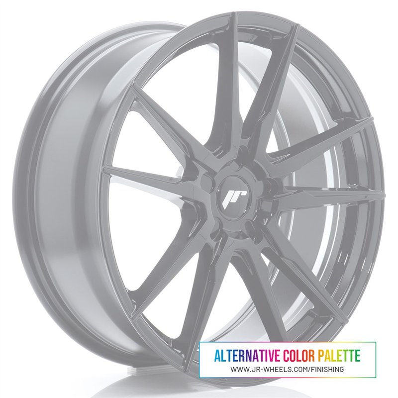 Japan Racing JR-21 20x8" (5 trous - sur mesure) ET20-40, Couleur Personnalisée !