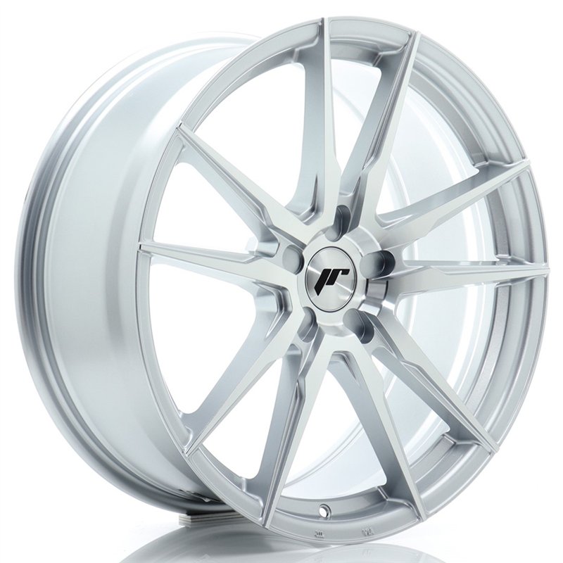 Japan Racing JR21 20x8,5 ET33 5x120 Gris Argenté / Poli