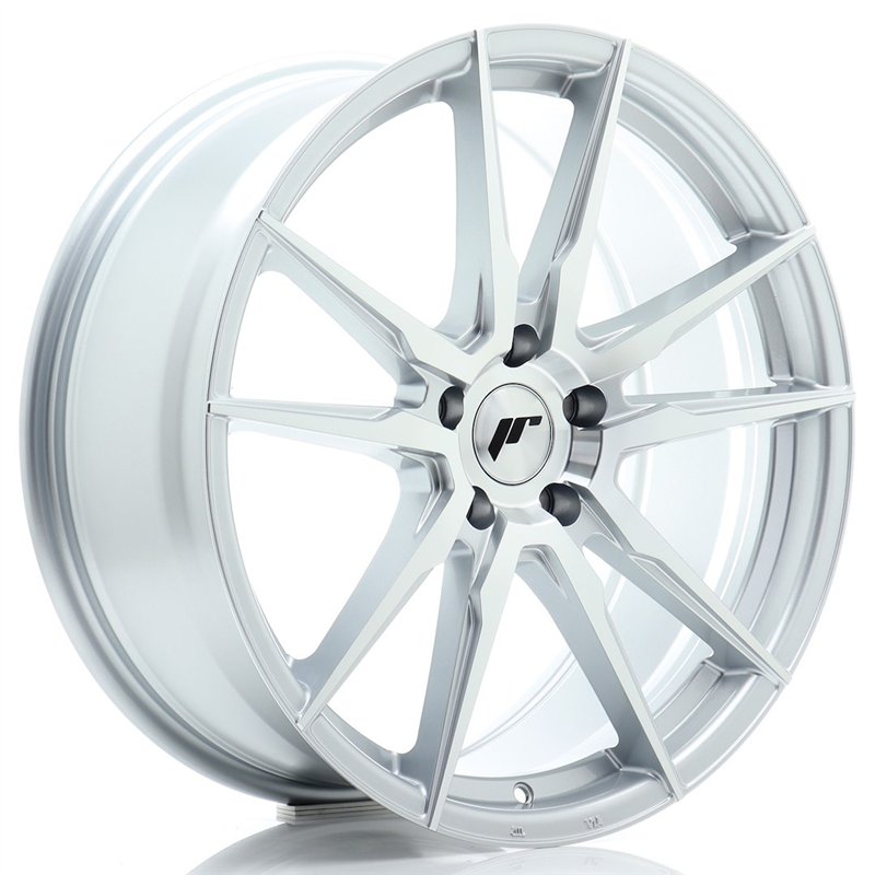 Japan Racing JR21 20x8,5 ET41 5x112 Gris Argenté / Poli