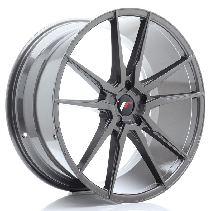Japan Racing JR-21 Extreme Concave 22x10.5" (5 trous - sur mesure) ET15-52, Hyper Gray