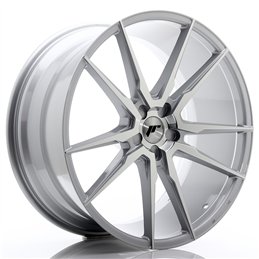 Japan Racing JR21 22x10,5 ET15-52 5H BLANK Gris Argenté
