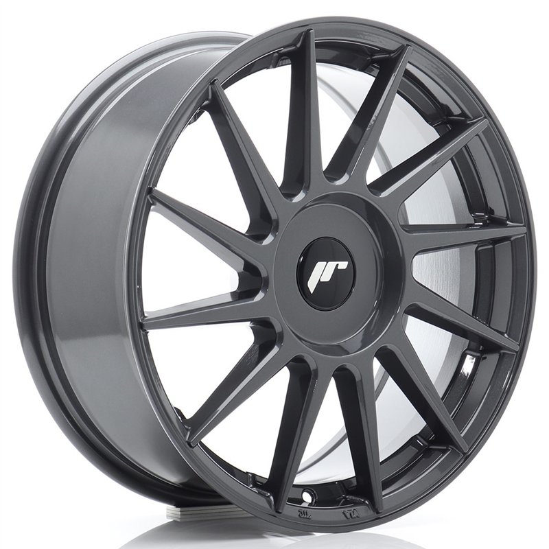 Japan Racing JR-22 17x7" (4 & 5 trous - sur mesure) ET20-40, Hyper Gray
