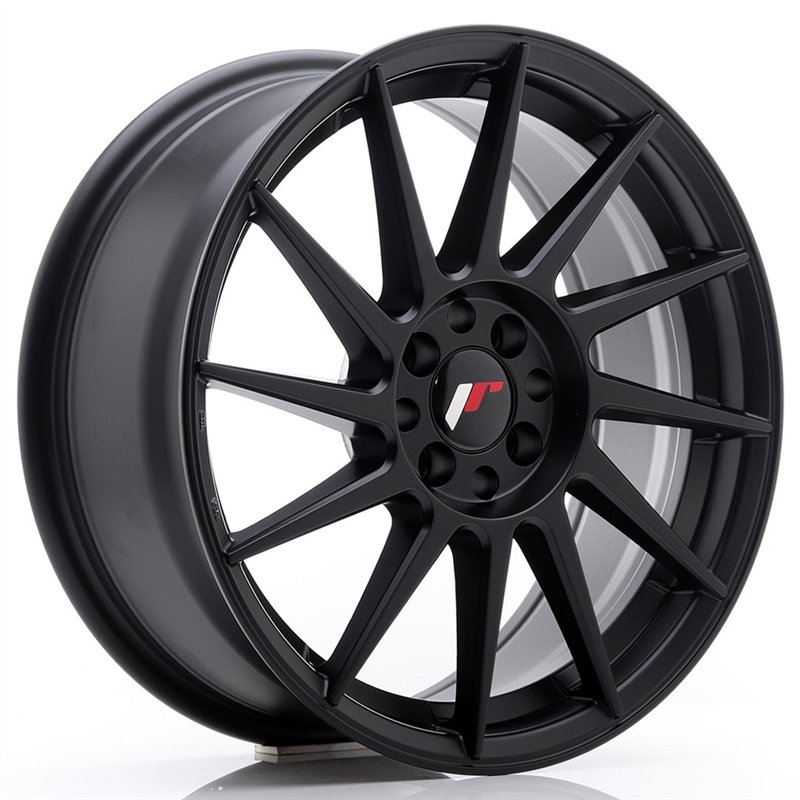 JR Wheels JR22 17x7 ET35 4x100/114.3 Noir Mat