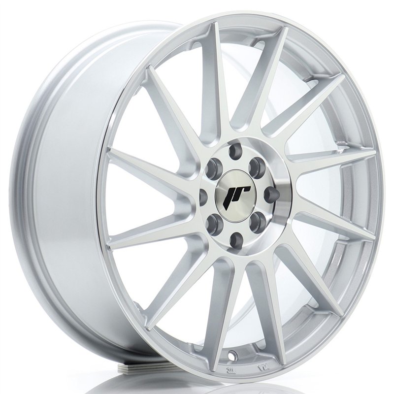 Japan Racing JR22 17x7 ET40 5x100/114 Gris Argenté / Poli
