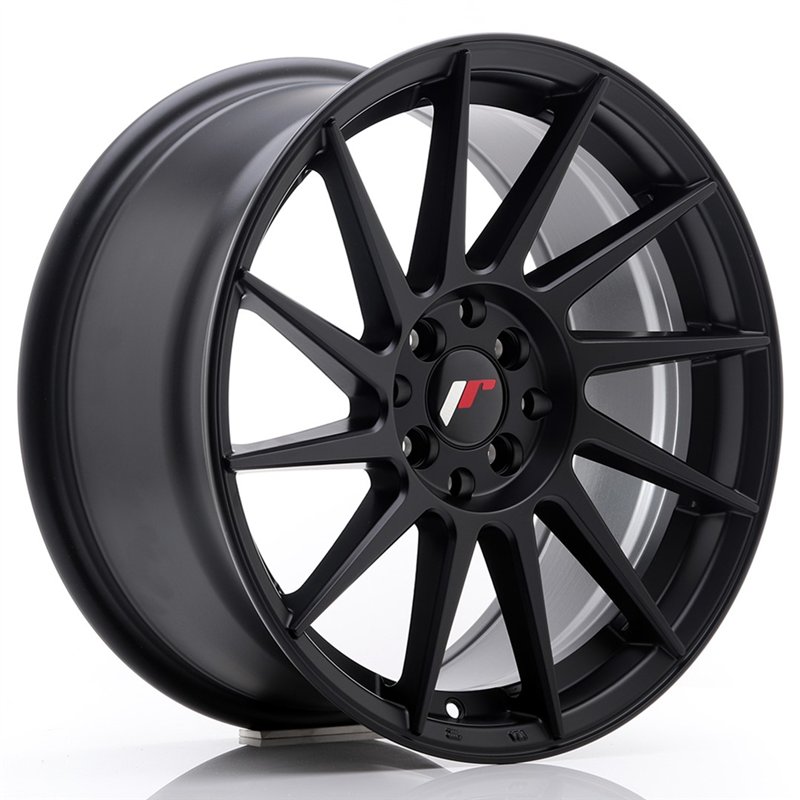 JR Wheels JR22 17x8 ET35 5x100/114.3 Noir Mat