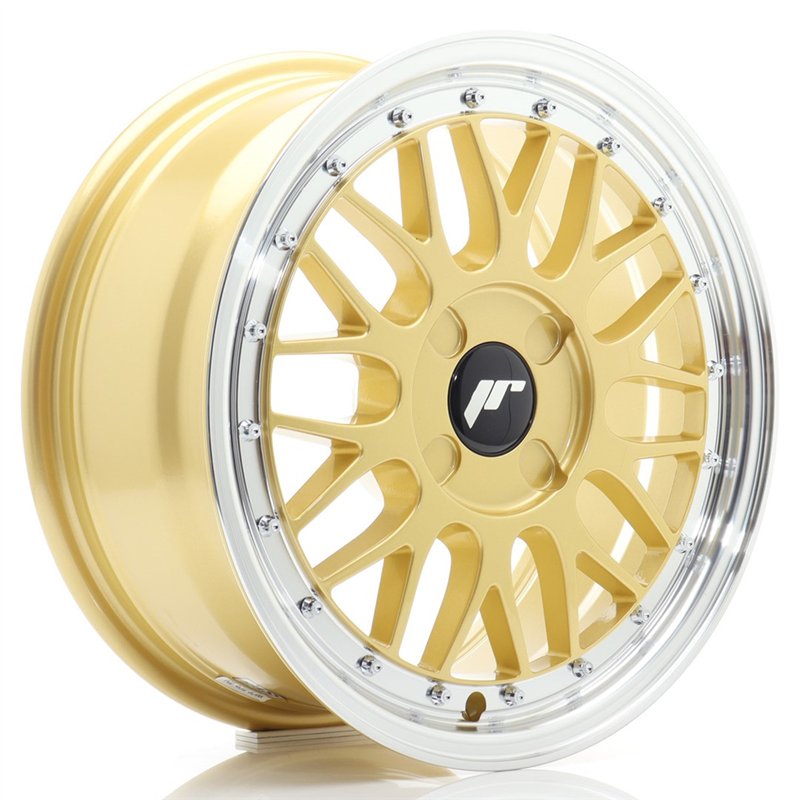 Japan Racing JR-23 16x7" (4 trous - sur mesure) ET20-45, Or / Doré