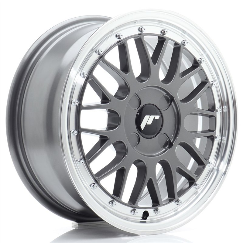 Japan Racing JR-23 16x7" (4 trous - sur mesure) ET20-45, Hyper Gray