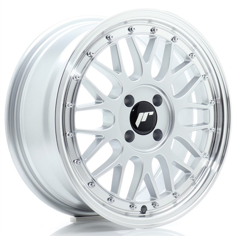 Japan Racing JR-23 16x7" 4x100 ET40, Gris Argenté