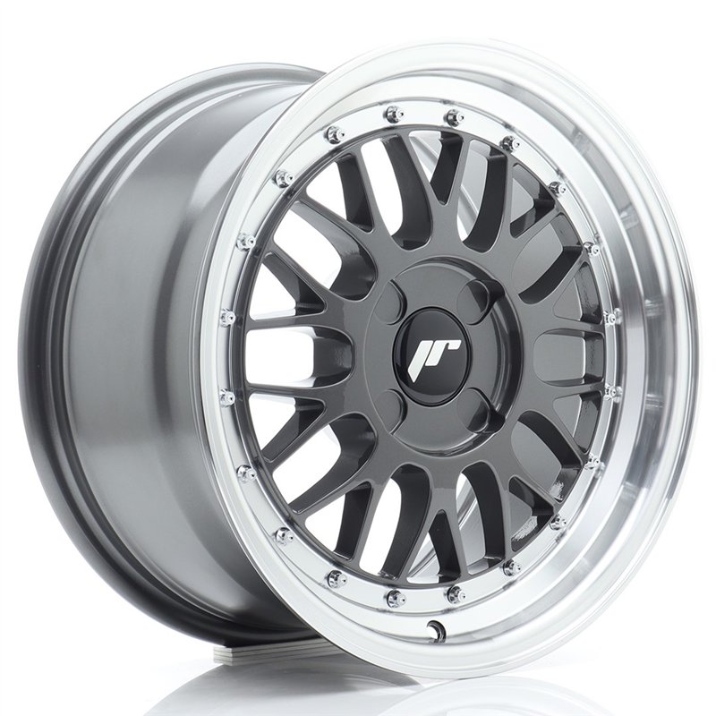 Japan Racing JR23 16x8 ET20-45 4H BLANK Hyper Gray et Rebord Poli
