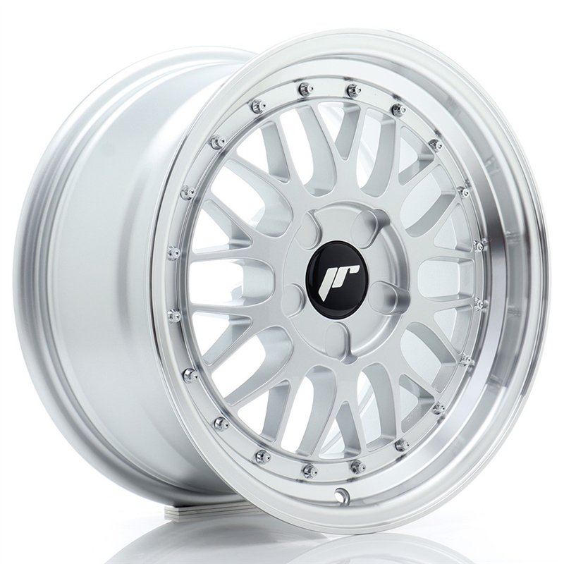 Japan Racing JR-23 16x8" (5 trous - sur mesure) ET20-45, Gris Argenté