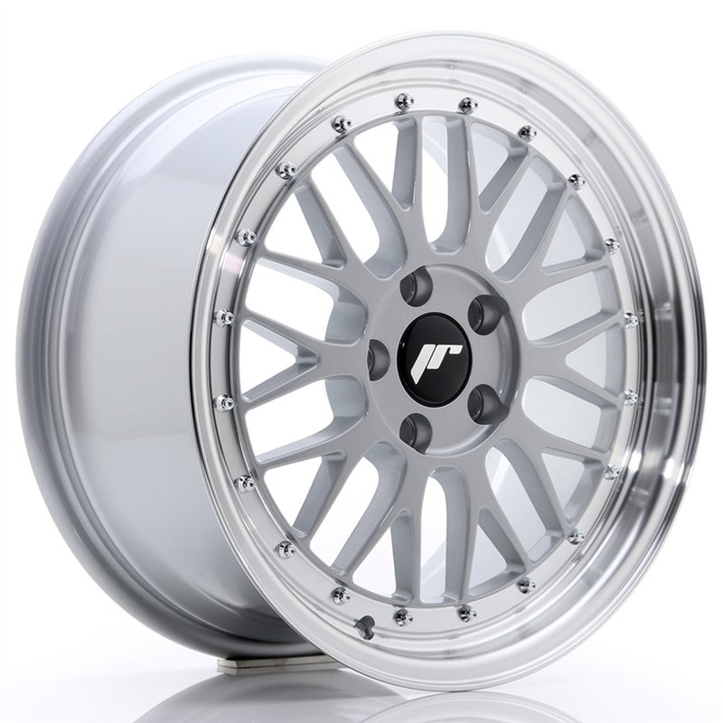 JR Wheels JR23 17x8 ET35 5x100 Hyper Silver / Bord Poli