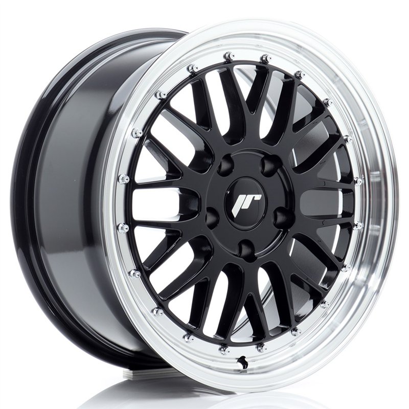 Japan Racing JR-23 17x8" 5x120 ET35, Noir Brillant