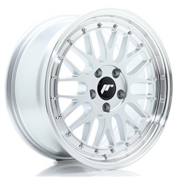 Japan Racing JR23 17x8 ET40 5x112 Hyper Gris Argenté et Rebord Poli
