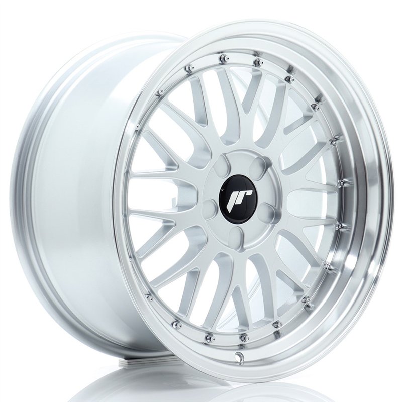 Japan Racing JR23 18x9,5 ET20-48 5H BLANK Hyper Gris Argenté et Rebord Poli