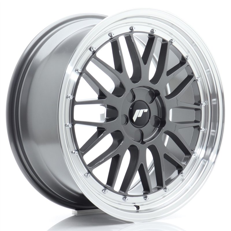 Japan Racing JR-23 19x8" (5 trous - sur mesure) ET20-40, Hyper Gray