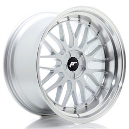 Japan Racing JR23 20x10,5 ET15-25 5H BLANK Hyper Gris Argenté et Rebord Poli