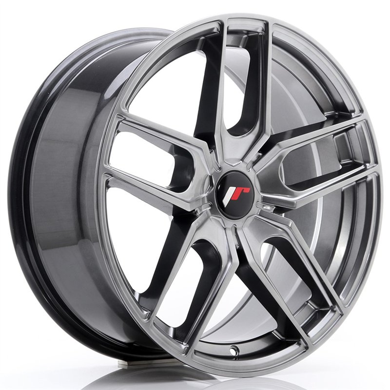 Japan Racing JR-25 18x8.5" (5 trous - sur mesure) ET20-40, Hyper Black