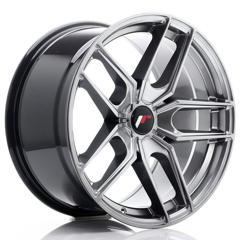 Japan Racing JR-25 Extreme Concave 18x9.5" (5 trous - sur mesure) ET20-40, Hyper Black