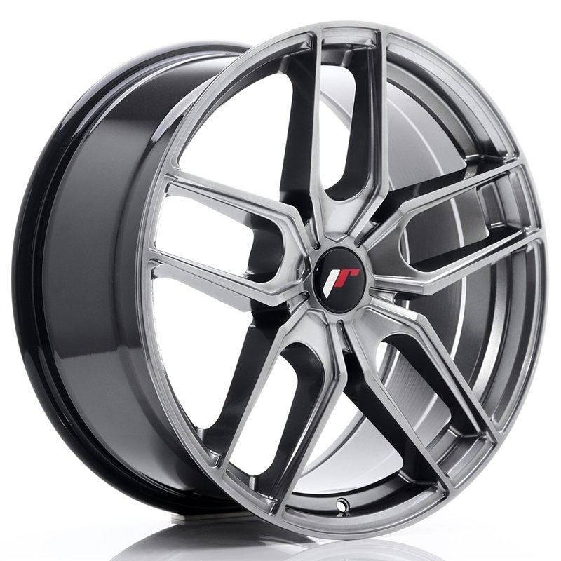 Japan Racing JR-25 19x8.5" (5 trous - sur mesure) ET20-40, Hyper Black