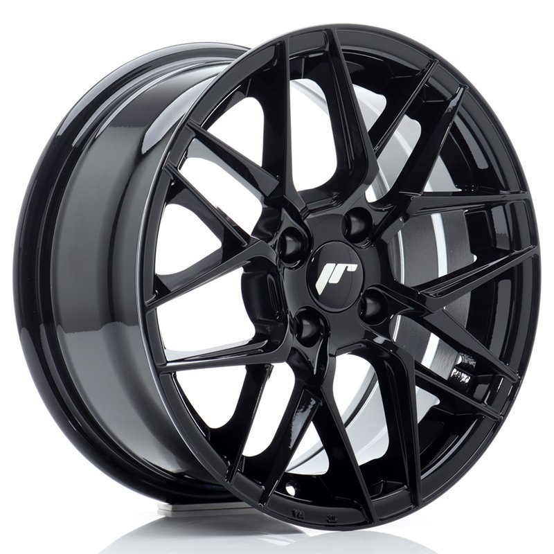 Japan Racing JR-28 15x7" 4x100 ET38, Noir Brillant