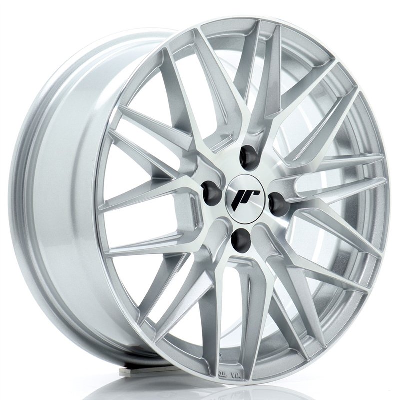 Japan Racing JR-28 16x7" 4x100 ET25, Gris Argenté