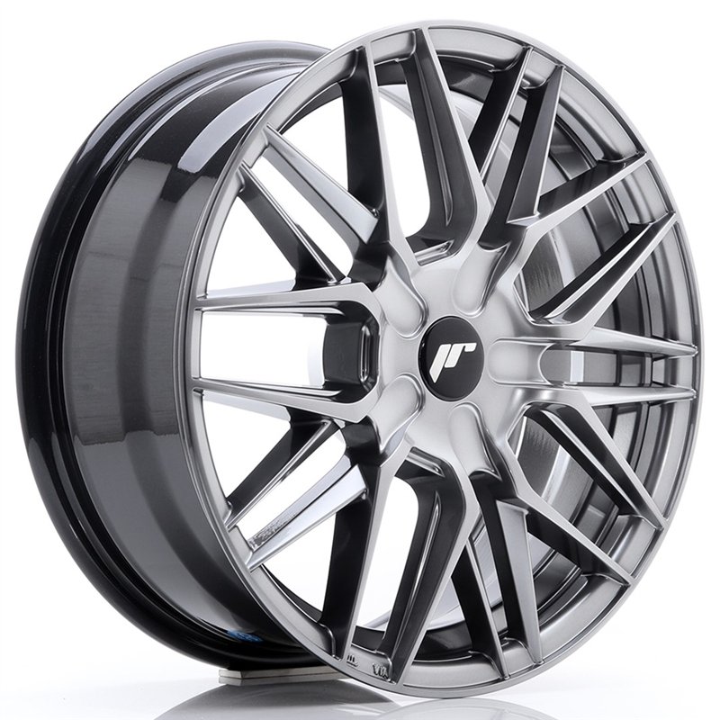 Japan Racing JR-28 17x7" (4 & 5 trous - sur mesure) ET20-45, Hyper Black