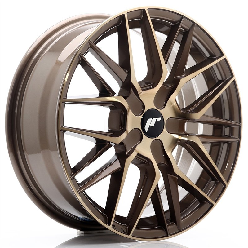 Japan Racing JR-28 17x7" (4 & 5 trous - sur mesure) ET20-45, Bronze