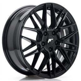 Japan Racing JR-28 17x7" 5x100 ET35, Noir Brillant