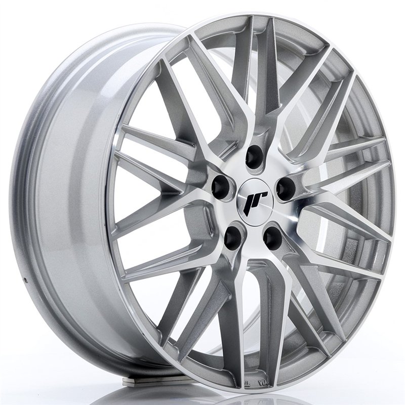 JR Wheels JR28 17x7 ET35 5x100 Argent Poli