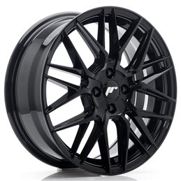 Japan Racing JR-28 17x7" 4x100 ET40, Noir Brillant