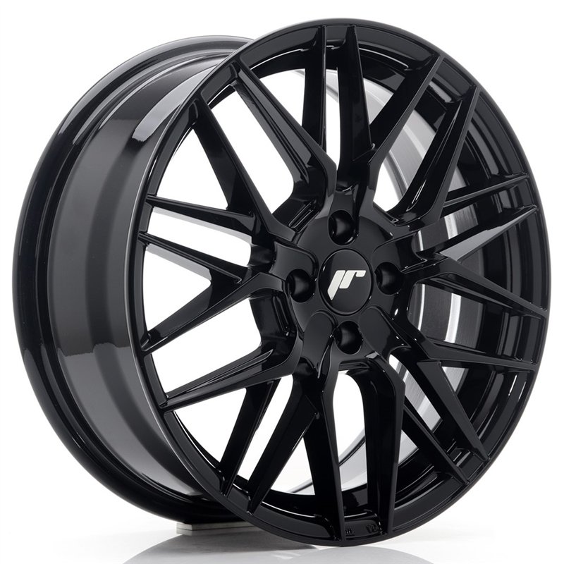 Japan Racing JR-28 17x7" 4x100 ET40, Noir Brillant