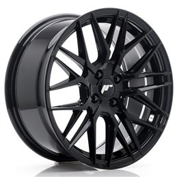 Japan Racing JR-28 17x8" 4x100 ET40, Noir Brillant